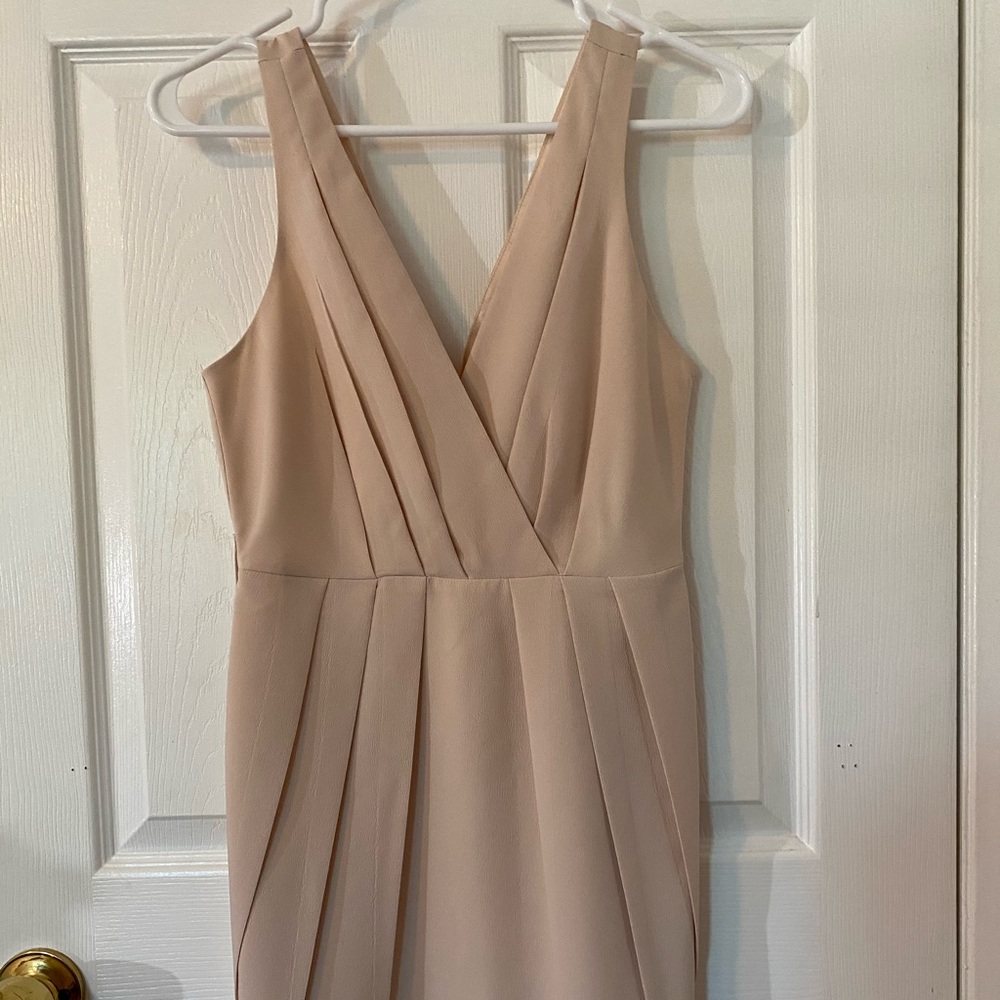 Cream colored mini dress